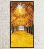 Multicolour Engineered Wood Art Print