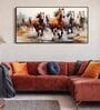 Multicolour Engineered Wood Art Print