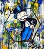CULT CLASSIC CLUB   URBAN ARTIST GRAFFITI FRAME HD Poster With Black Frame, 12.5   17.3 Inches