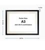 GANGSTER LAND HD Poster With Black Frame, 17.3 X 12.5 Inches