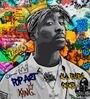 TUPAC HD Poster With Black Frame, 12.5   17.3 Inches