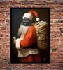 MONEY LOVE-BUNNY HD Poster With Black Frame, 12.5 X 17.3 Inches
