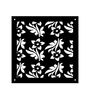 Black Engineered Wood Set of 12 Blocks Hanging Screen & Dividers