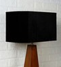 Modern Black Fabric Solid Lampshade