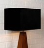 Modern Black Fabric Solid Lampshade