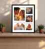 Black Fibre Decorative Collage Photo Frames
