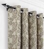 Black Flat Arrow Iron Expandable 2 Curtain Rod with Accessories ( 36 to 66 Inches)