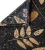 Black Floral 210 TC Poly Cotton (Set of 6) Diwan Sets
