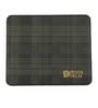 Black Formal Checks Printed Rectangle Mousepad