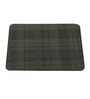 Black Formal Checks Printed Rectangle Mousepad