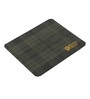 Black Formal Checks Printed Rectangle Mousepad
