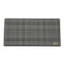 Black Formal Linen Printed Laptop Mat & Keyboard Mat