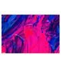 Abstract In Black Canvas Framed Art Print (33 x 21 Inches)