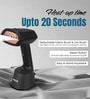 Black Garment Steamer with Fabric & Lint Brush