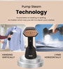 Black Garment Steamer with Fabric & Lint Brush