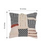 Black Textured 16x16 inches Cushion Cover