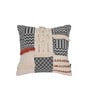 Black Textured 16x16 inches Cushion Cover