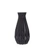 Black Geometric Grace 3D Vase