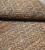 Beige Geometric Jute 5 x 7 Feet Hand Woven Carpet