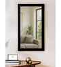 Black Glass Bathroom Wall Mirror