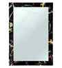 Black Glass Bathroom Wall Mirror