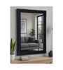 Black Glass Home Decorative Mirror