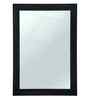 Black Glass Marble Finish Mirror