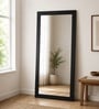 Black Glass Rooster Full Length Mirror