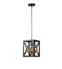 Rosso Black Iron Hanging Light