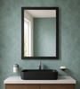 Black Glass Visual Wall Mirror