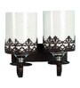 Black Glass Wall Lights