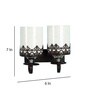 Black Glass Wall Lights