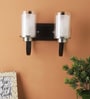 Black Glass Wall Sconces