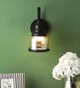 Twilight Black Glass Wall Sconces