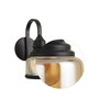 Twilight Black Glass Wall Sconces
