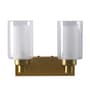 Verona Gold Glass Wall Sconces