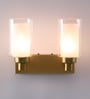 Verona Gold Glass Wall Sconces