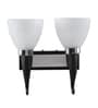 Black Glass Wall Sconces