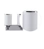 Emilia Silver Glass Wall Sconces