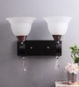 Black Glass Wall Sconces