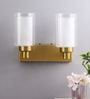 Verona Gold Glass Wall Sconces