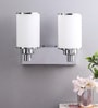 Emilia Silver Glass Wall Sconces