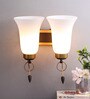 Manderley Gold Glass Wall Sconces