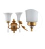 Bolanzo Gold Glass Wall Sconces