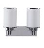 Emilia Silver Glass Wall Sconces