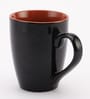 Glazed 300ml Black Ceramic (Set of 6) Coffee Mug