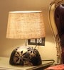Black Gold Antique Finish Terracotta Table Lamp