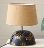 Black Gold Antique Finish Terracotta Table Lamp