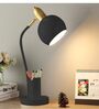 Black Gold Spherical Head Flexible Table Lamp for Study/Reading