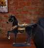 Black Golden Gallop Resin Artifact Black Golden Gallop Resin Artifact